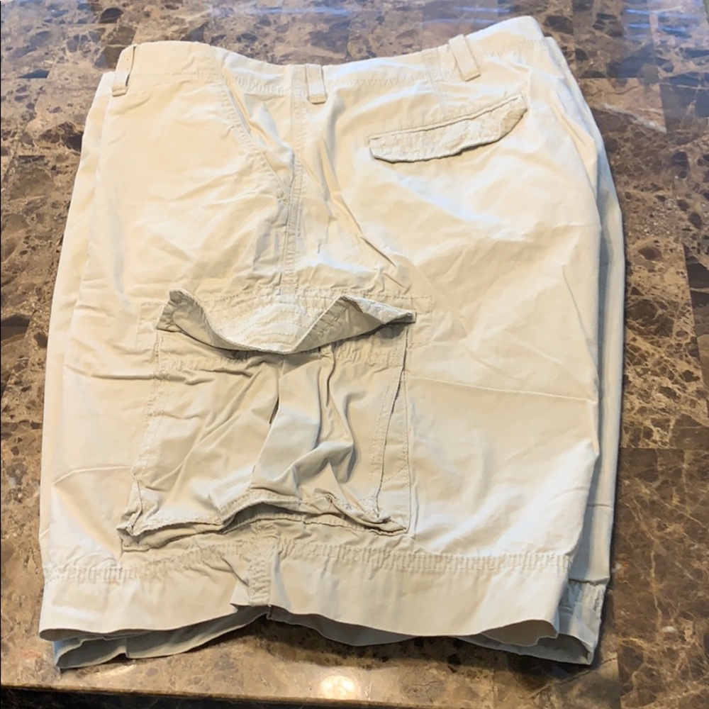 Size 46 Khaki Cargo Shorts